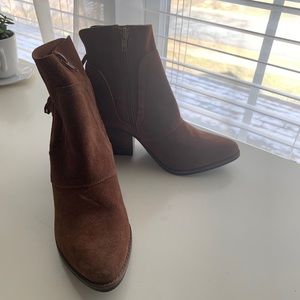 Leather Booties (Never Worn!)
